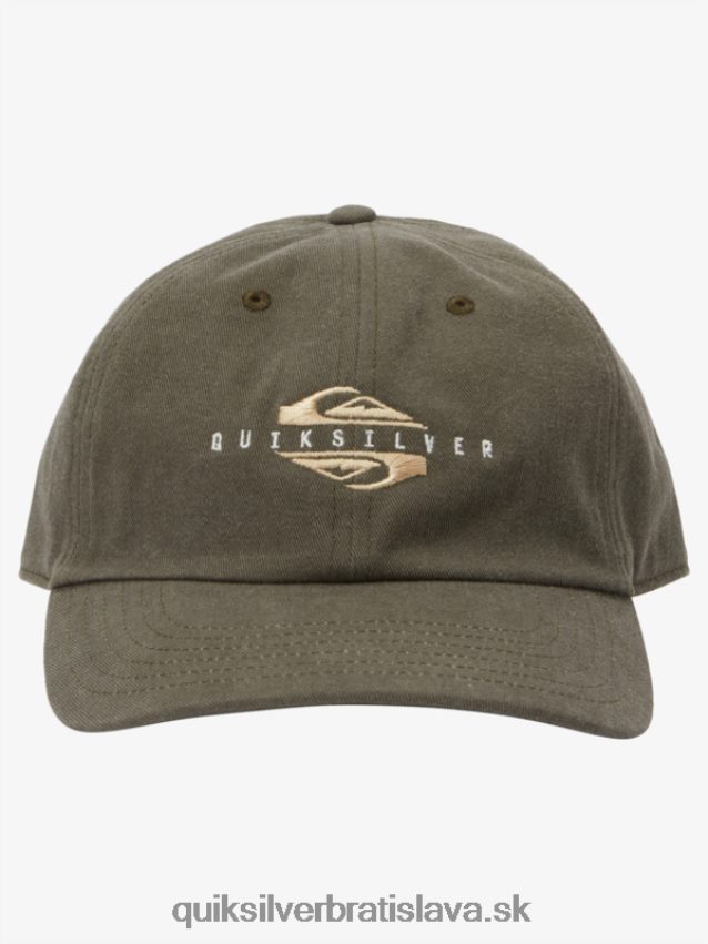 voskovaná z baseballovej čiapky Quiksilver muži B80HXR566 čokoládový kúsok
