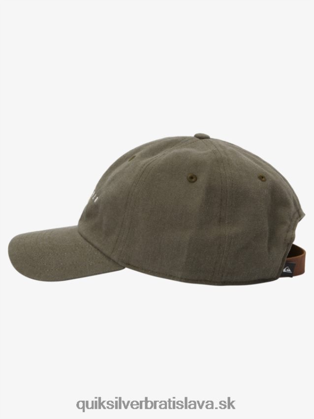 voskovaná z baseballovej čiapky Quiksilver muži B80HXR566 čokoládový kúsok