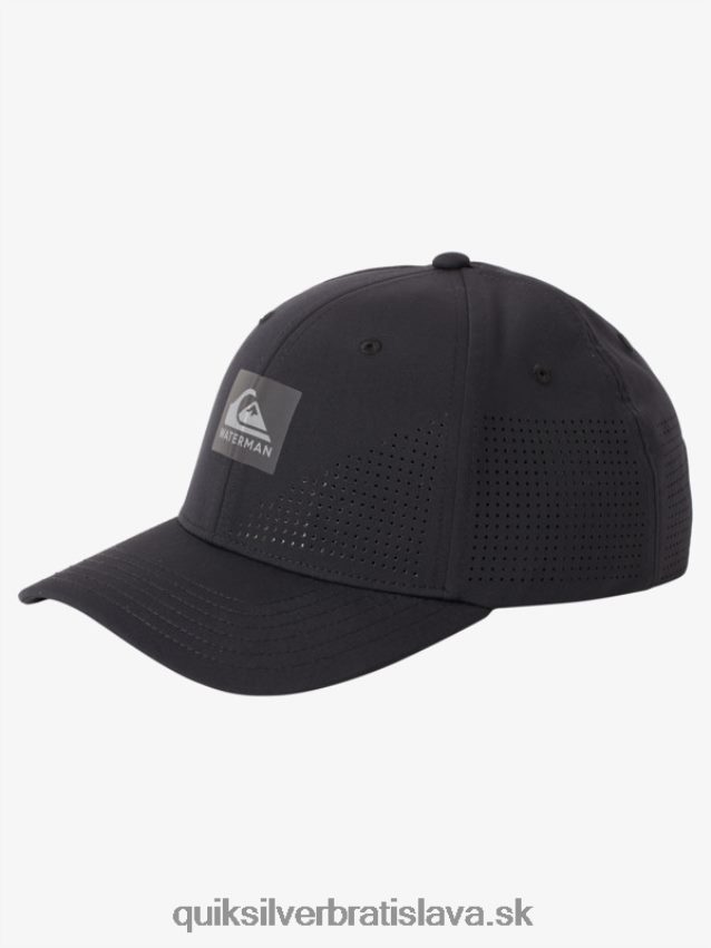 waterman perf turf snapback klobúk Quiksilver muži B80HXR1007 čierna