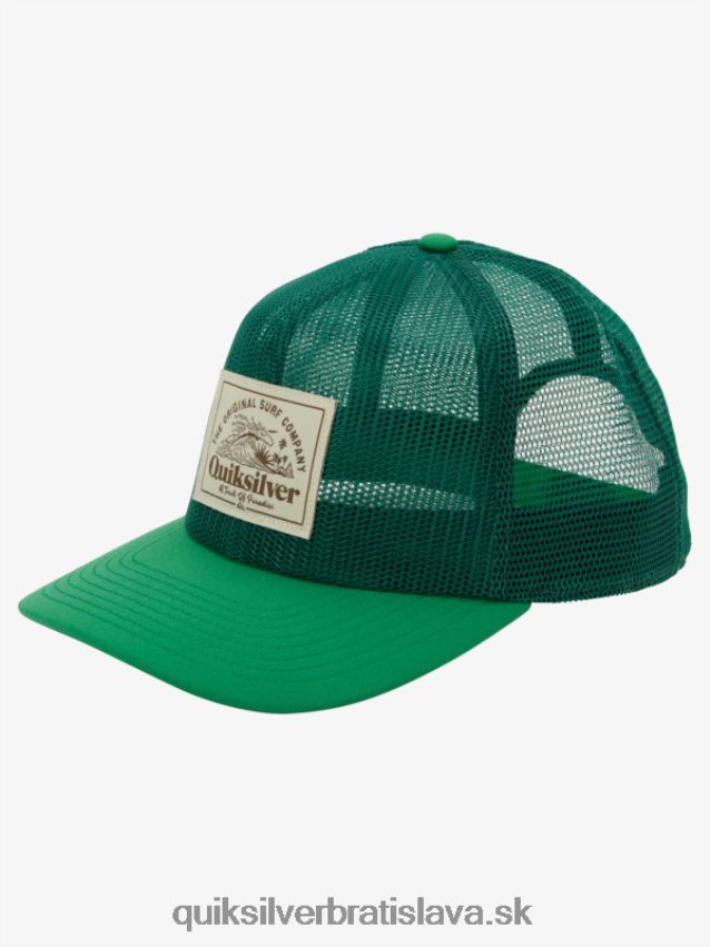 zapletený kamiónový klobúk Quiksilver muži B80HXR1074 lístie