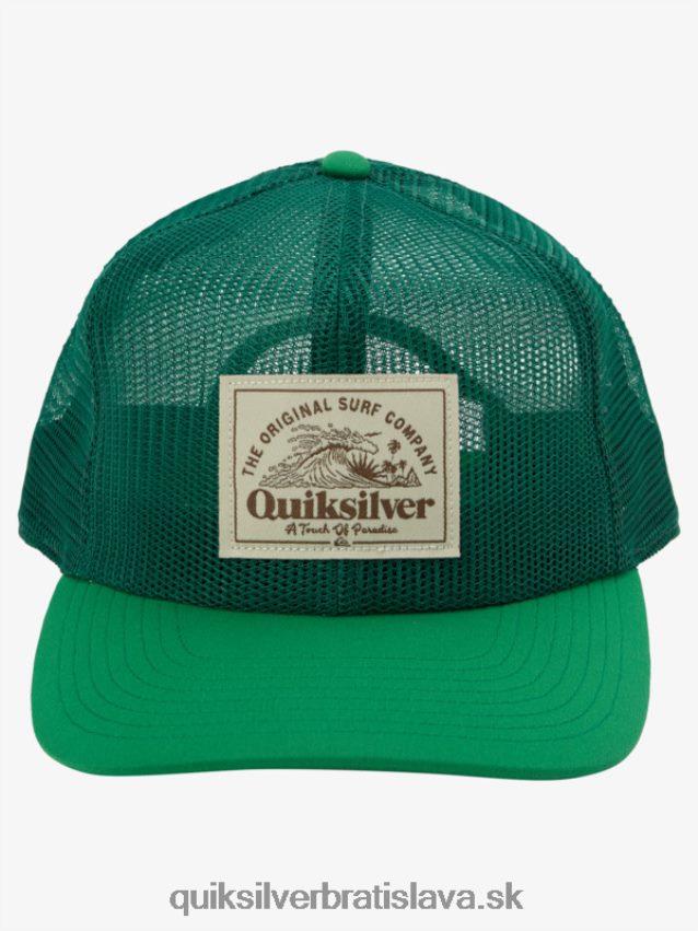 zapletený kamiónový klobúk Quiksilver muži B80HXR1074 lístie