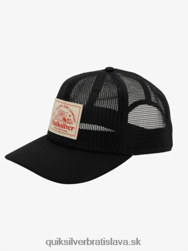 zapletený kamiónový klobúk Quiksilver muži B80HXR1075 čierna