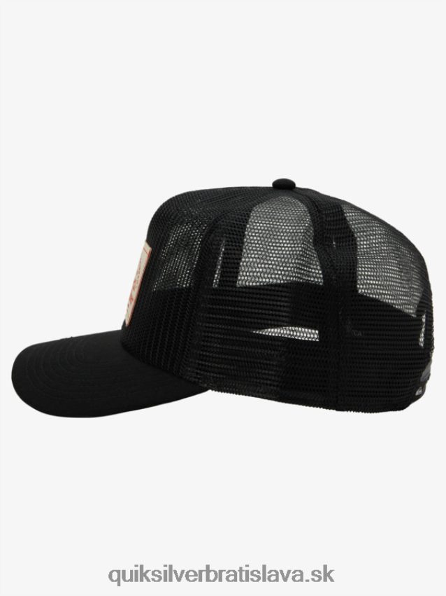 zapletený kamiónový klobúk Quiksilver muži B80HXR1075 čierna