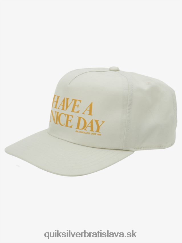 značkový snapback klobúk Quiksilver muži B80HXR1093 breza