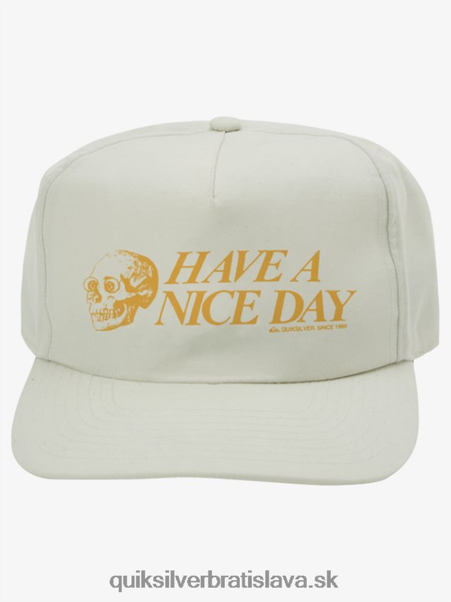 značkový snapback klobúk Quiksilver muži B80HXR1093 breza