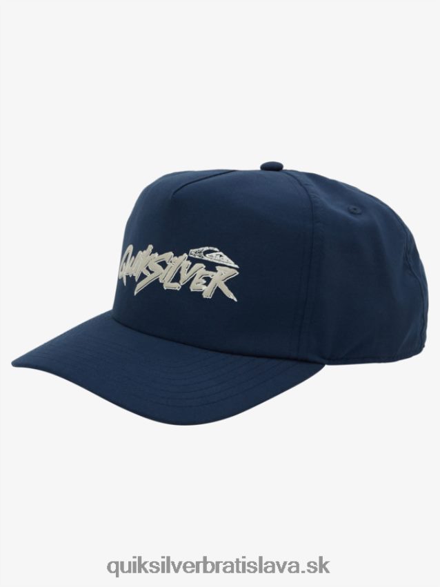 značkový snapback klobúk Quiksilver muži B80HXR1094 polnočné námorníctvo