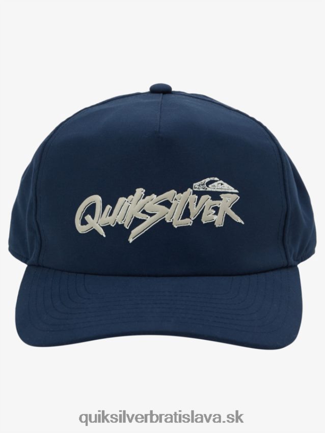 značkový snapback klobúk Quiksilver muži B80HXR1094 polnočné námorníctvo
