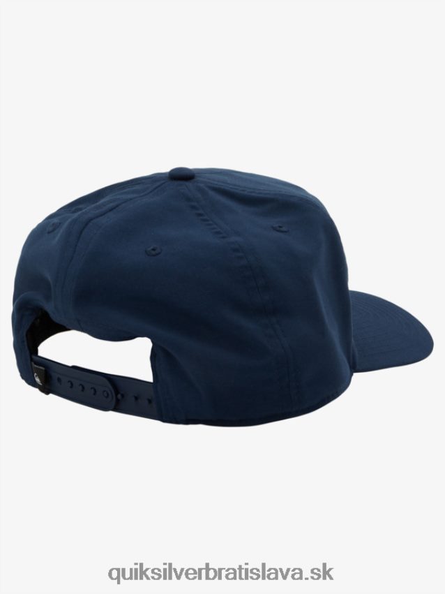 značkový snapback klobúk Quiksilver muži B80HXR1094 polnočné námorníctvo