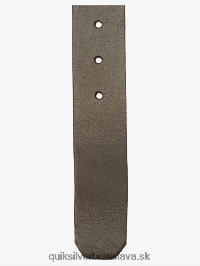 každodenný kožený opasok Quiksilver muži B80HXR1054 čokoláda