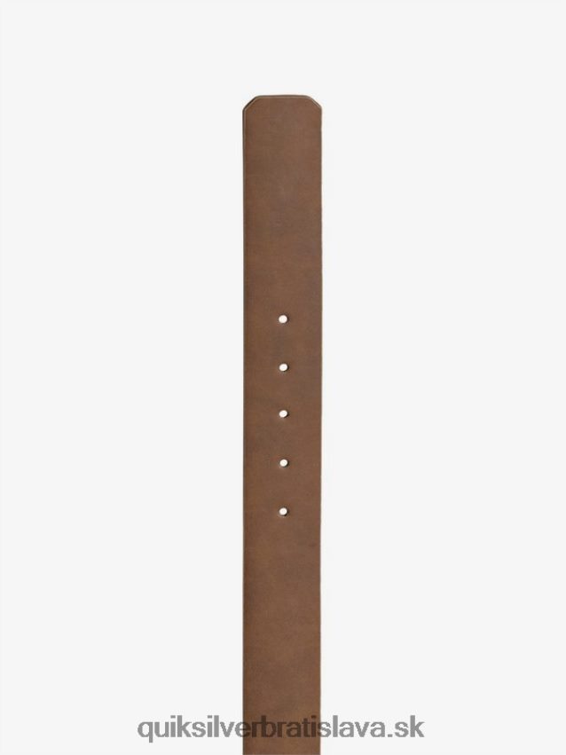 opasok z umelej kože na hlavnej ulici Quiksilver muži B80HXR1096 čokoláda