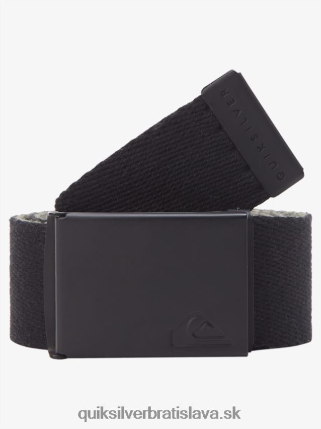 popruhový pás Quiksilver muži B80HXR42 čierna