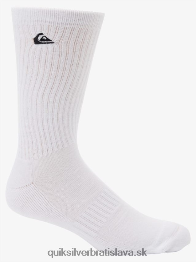2 balenie pevných ponožiek Quiksilver muži B80HXR1060 svetlo modrá