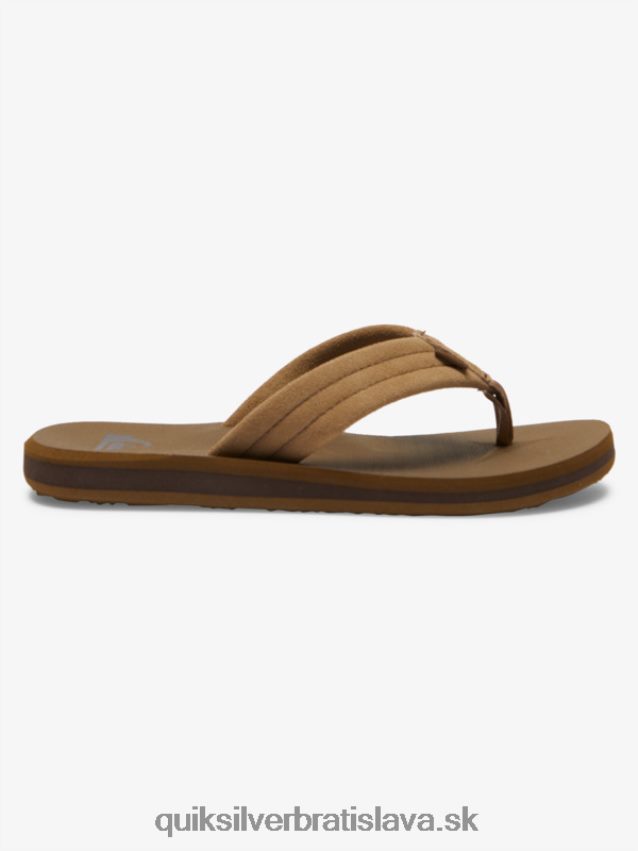 8-16 carver semišové jadrové sandále Quiksilver chlapci B80HXR2092 opálenie 1