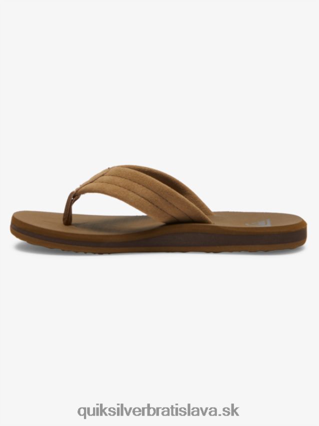 8-16 carver semišové jadrové sandále Quiksilver chlapci B80HXR2092 opálenie 1