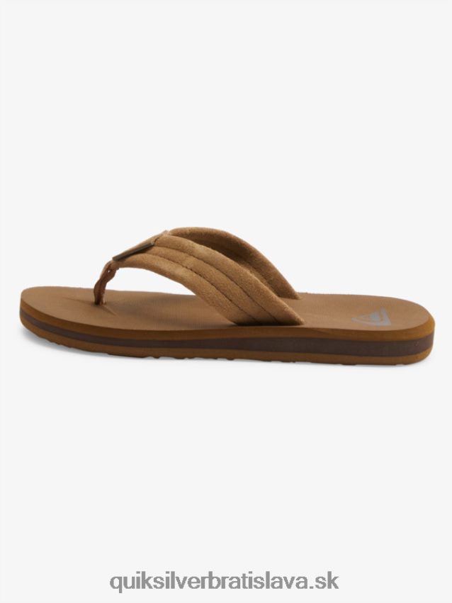 8-16 carver semišové jadrové sandále Quiksilver chlapci B80HXR2092 opálenie 1