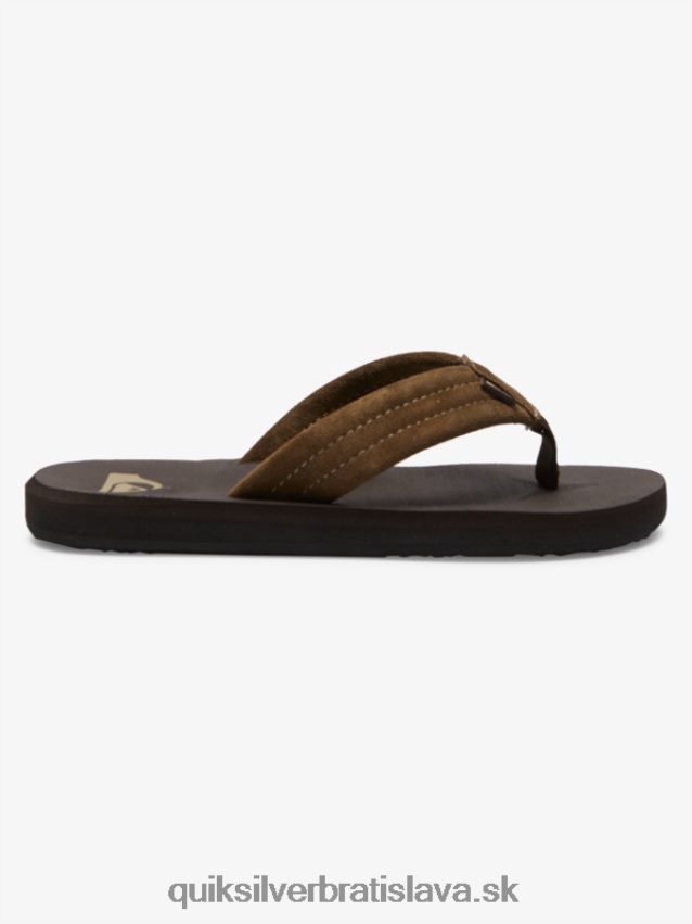 8-16 carver semišové jadrové sandále Quiksilver chlapci B80HXR2093 hnedá 1