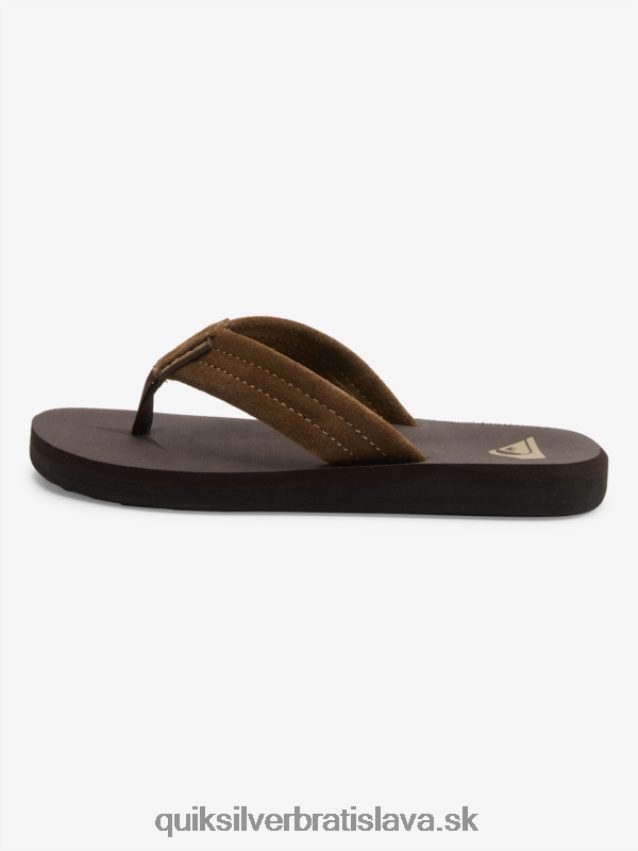 8-16 carver semišové jadrové sandále Quiksilver chlapci B80HXR2093 hnedá 1