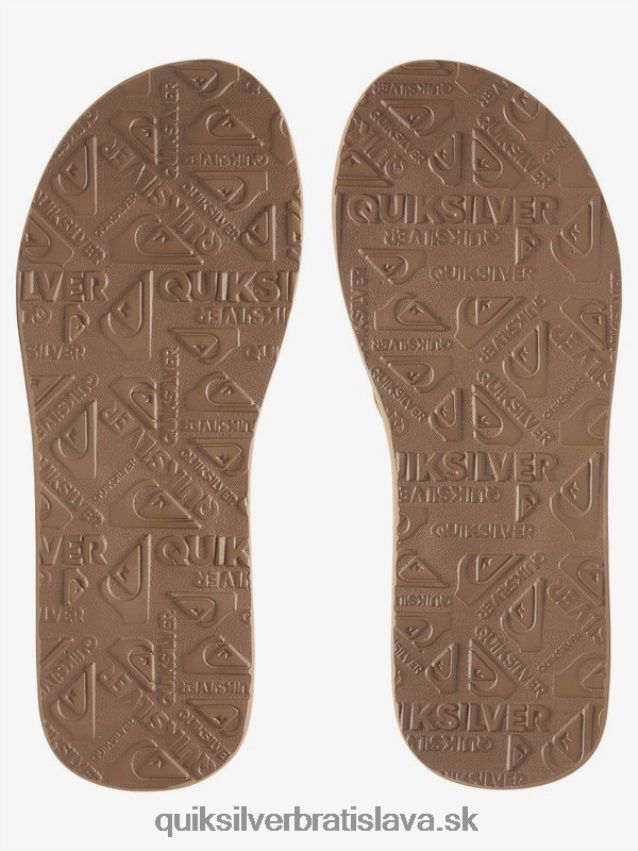 8-16 carver semišové kožené sandále Quiksilver chlapci B80HXR2282 opálená - pevná