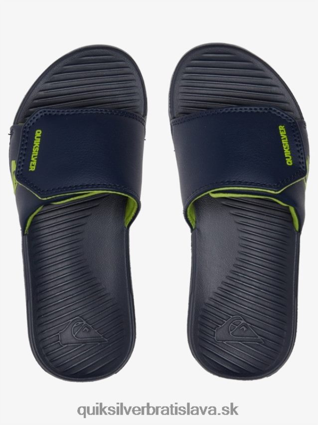 8-16 jazdcov nastavenia jasu pobrežia Quiksilver chlapci B80HXR2187 modro zelená