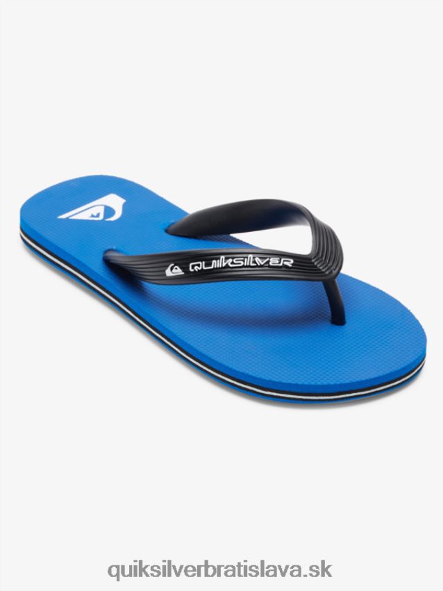 8-16 molokai jadrové žabky Quiksilver chlapci B80HXR2167 modrá 1