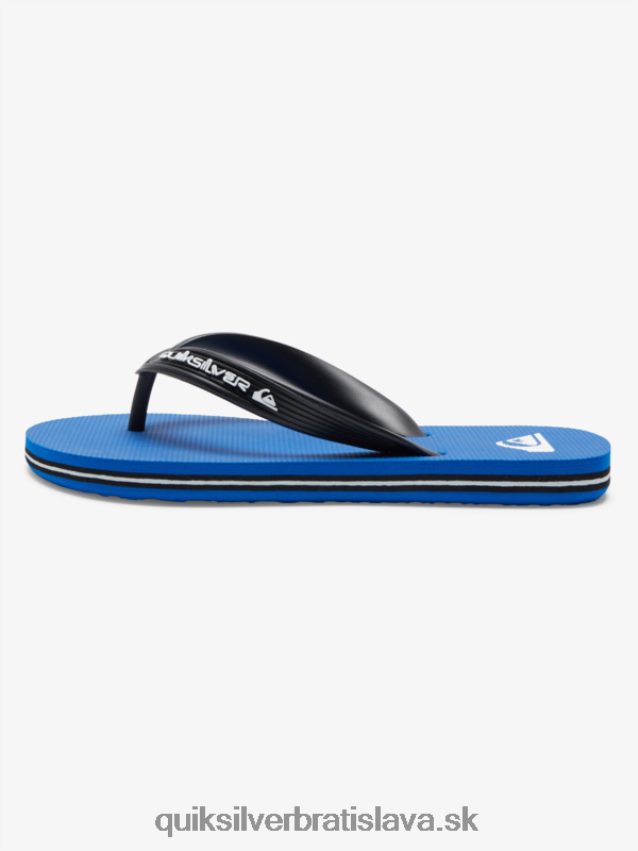 8-16 molokai jadrové žabky Quiksilver chlapci B80HXR2167 modrá 1