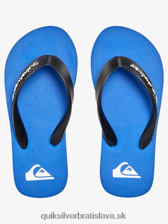 8-16 molokai jadrové žabky Quiksilver chlapci B80HXR2167 modrá 1