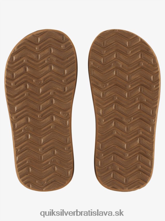 8-16 monkey wrench core sandále Quiksilver chlapci B80HXR2181 čierna