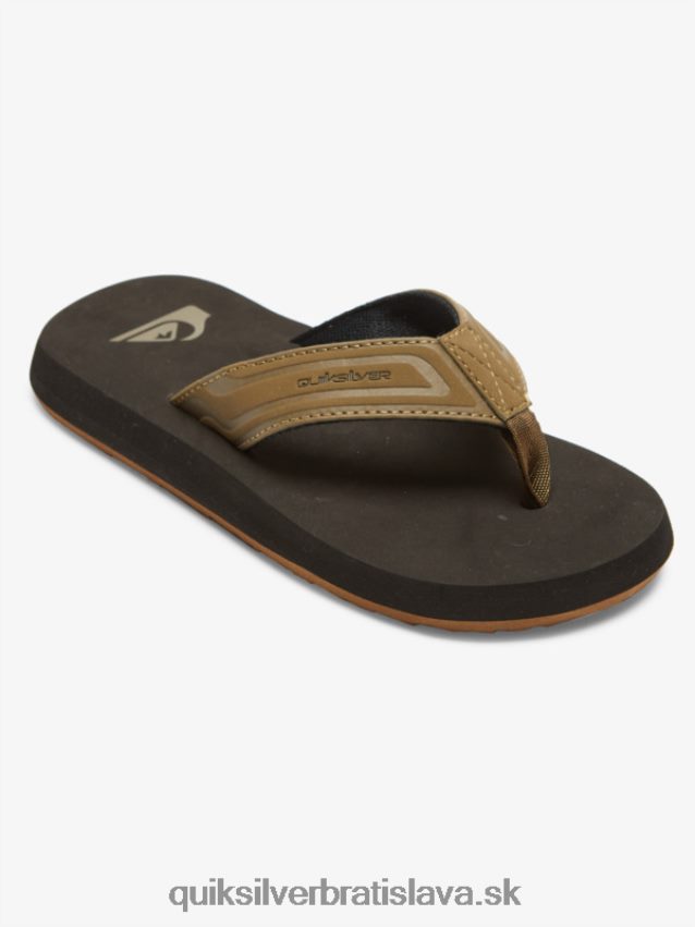8-16 monkey wrench core sandále Quiksilver chlapci B80HXR2182 opálenie 1