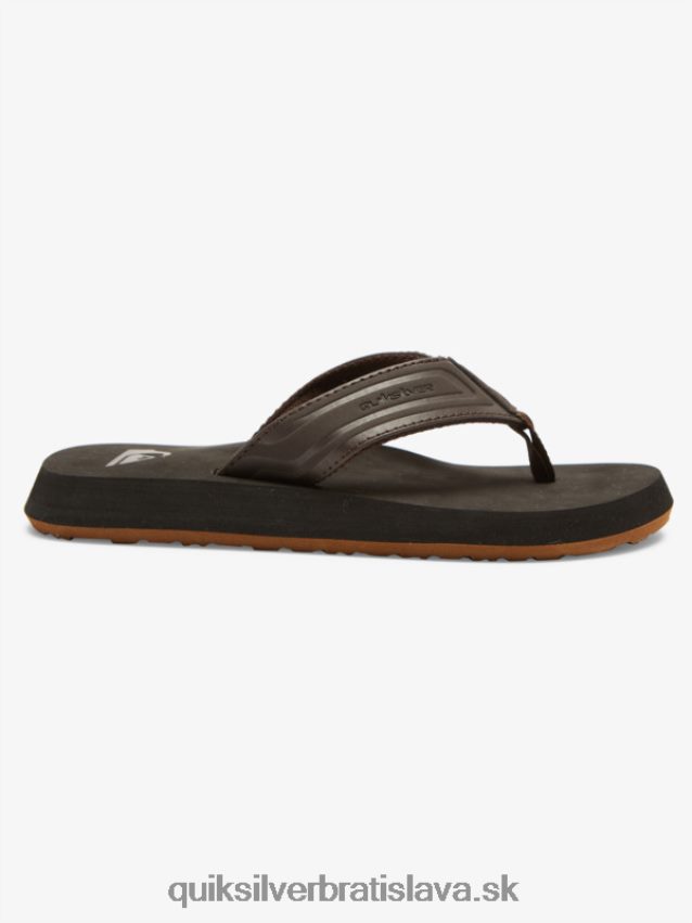 8-16 monkey wrench core sandále Quiksilver chlapci B80HXR2183 hnedá 1