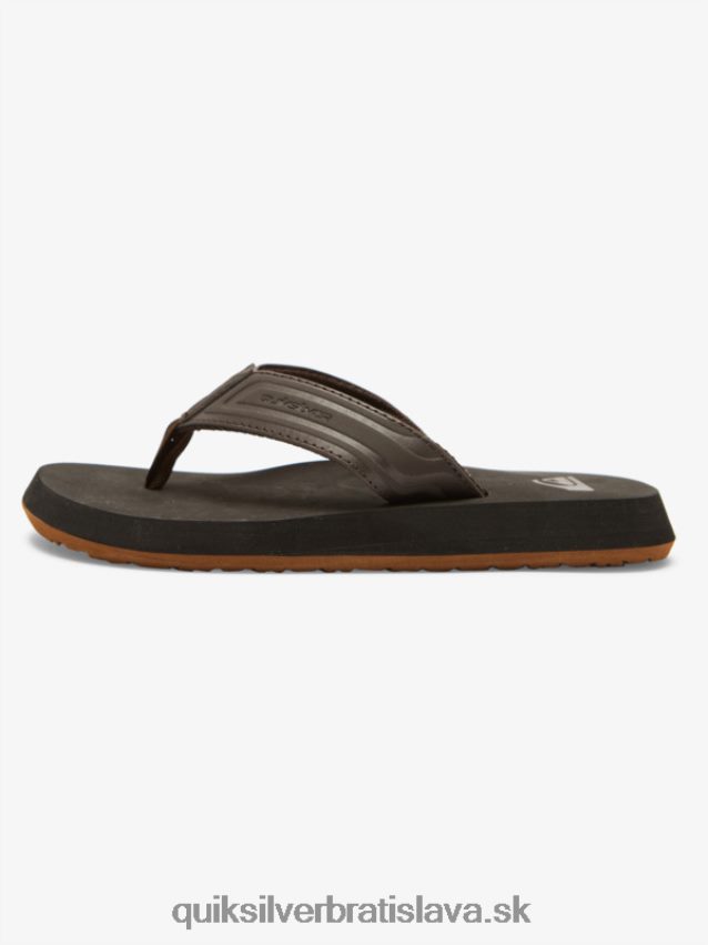 8-16 monkey wrench core sandále Quiksilver chlapci B80HXR2183 hnedá 1
