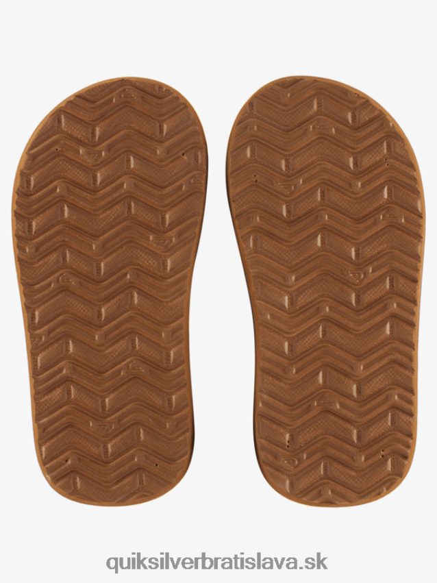 8-16 monkey wrench core sandále Quiksilver chlapci B80HXR2183 hnedá 1