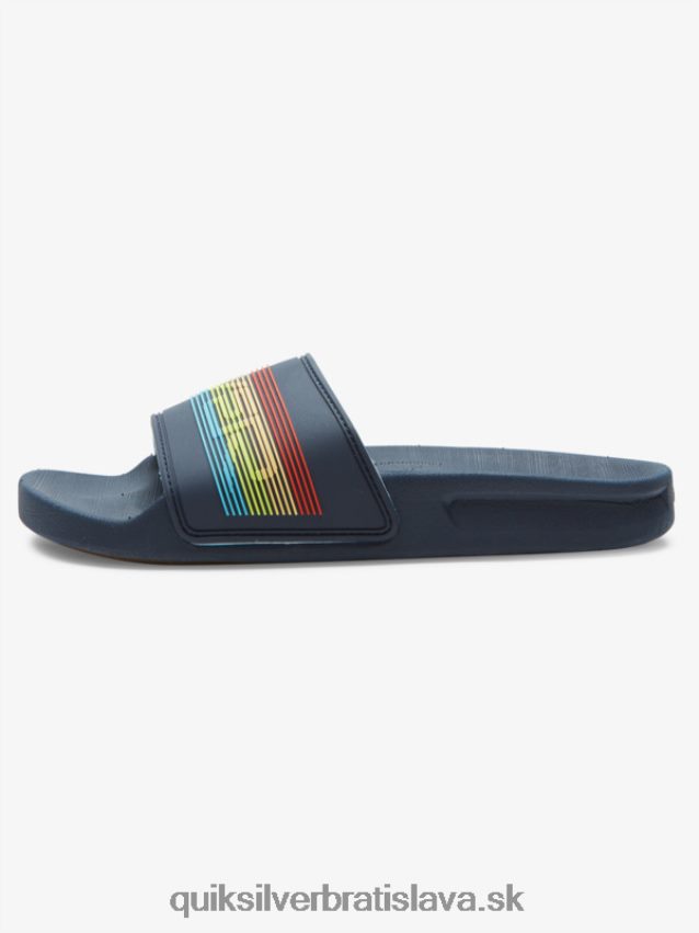 Sklzové sandále 8-16 rivi wordmark Quiksilver chlapci B80HXR2162 modrá 2