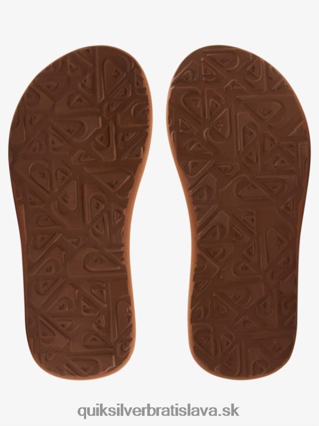 Vypínacie sandále carver 8-16 Quiksilver chlapci B80HXR2210 čierna/hnedá