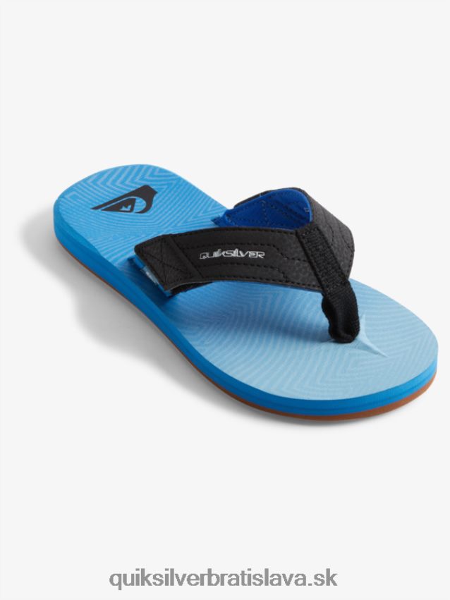 Vypínacie sandále carver 8-16 Quiksilver chlapci B80HXR2211 modrá 5