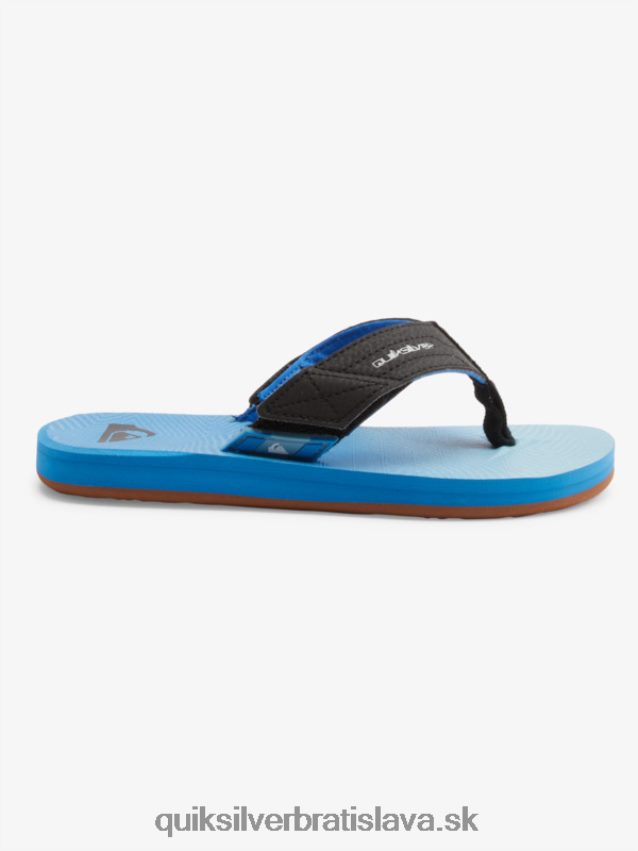 Vypínacie sandále carver 8-16 Quiksilver chlapci B80HXR2211 modrá 5
