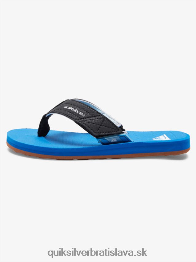 Vypínacie sandále carver 8-16 Quiksilver chlapci B80HXR2211 modrá 5