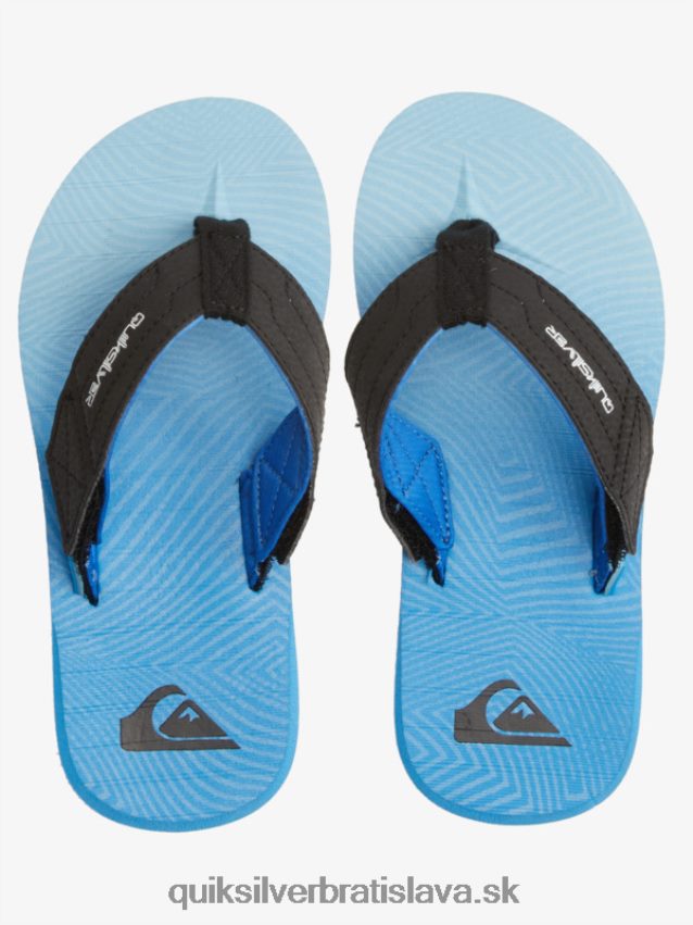 Vypínacie sandále carver 8-16 Quiksilver chlapci B80HXR2211 modrá 5