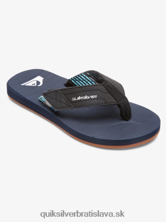 Vypínacie sandále carver 8-16 Quiksilver chlapci B80HXR2212 modrá 3