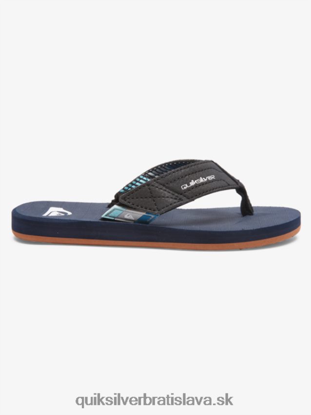 Vypínacie sandále carver 8-16 Quiksilver chlapci B80HXR2212 modrá 3
