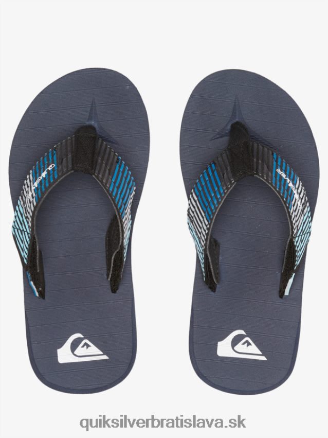 Vypínacie sandále carver 8-16 Quiksilver chlapci B80HXR2212 modrá 3