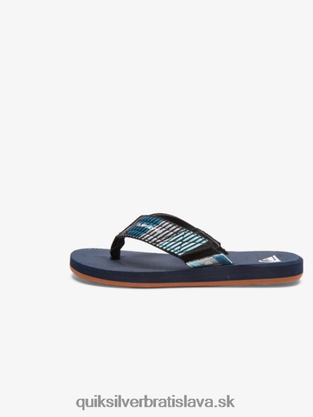 Vypínacie sandále carver 8-16 Quiksilver chlapci B80HXR2212 modrá 3