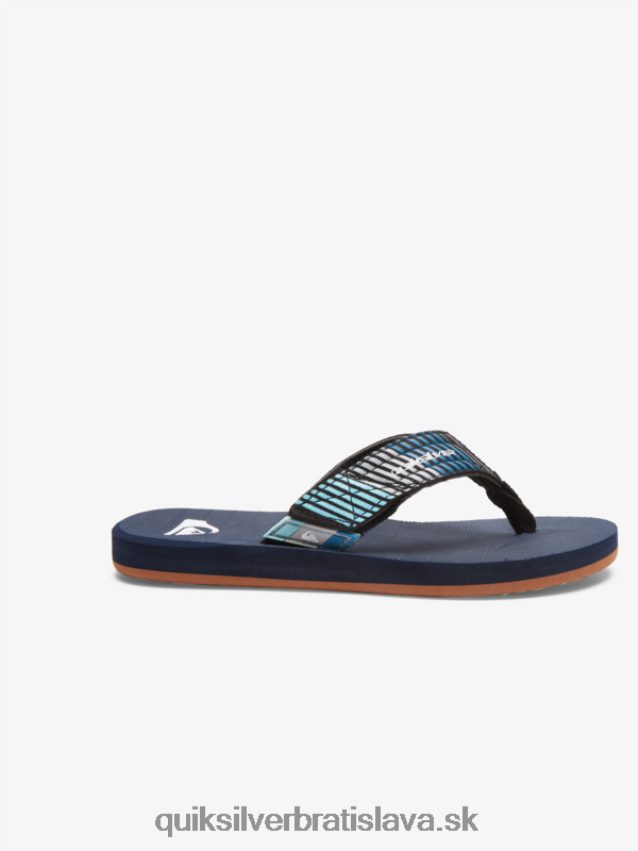 Vypínacie sandále carver 8-16 Quiksilver chlapci B80HXR2212 modrá 3