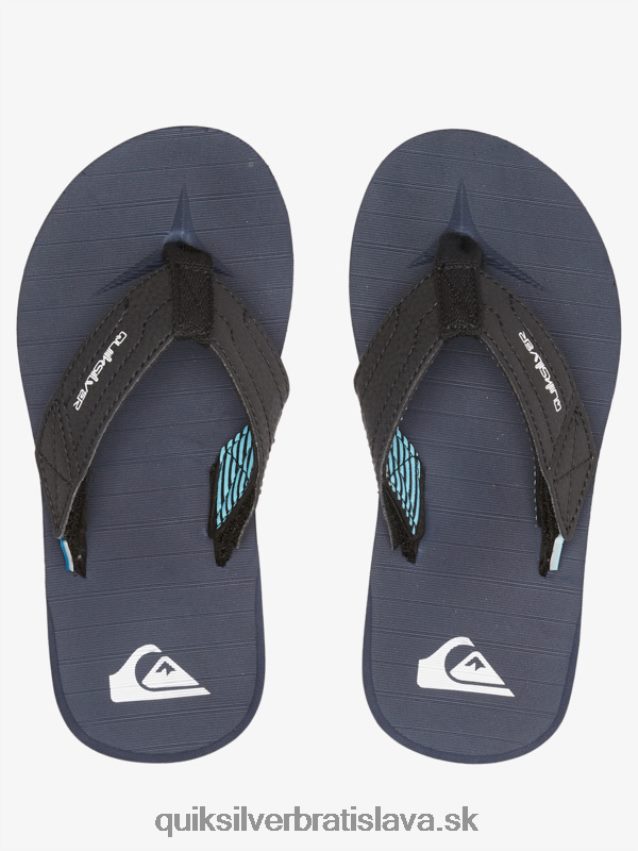 Vypínacie sandále carver 8-16 Quiksilver chlapci B80HXR2212 modrá 3