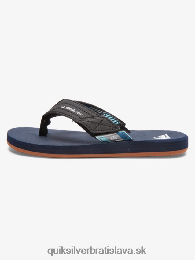Vypínacie sandále carver 8-16 Quiksilver chlapci B80HXR2212 modrá 3