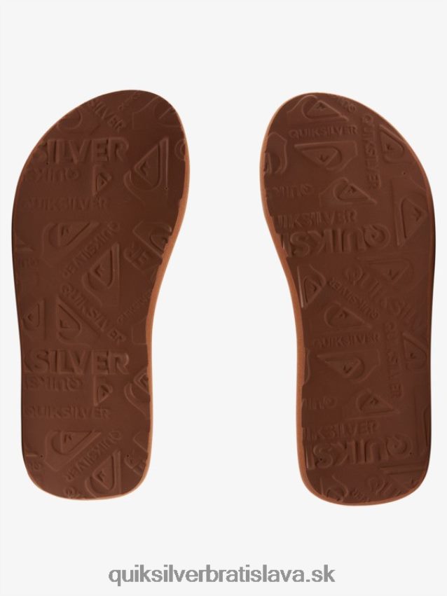 Vypínacie sandále carver 8-16 Quiksilver chlapci B80HXR2213 modrá 2