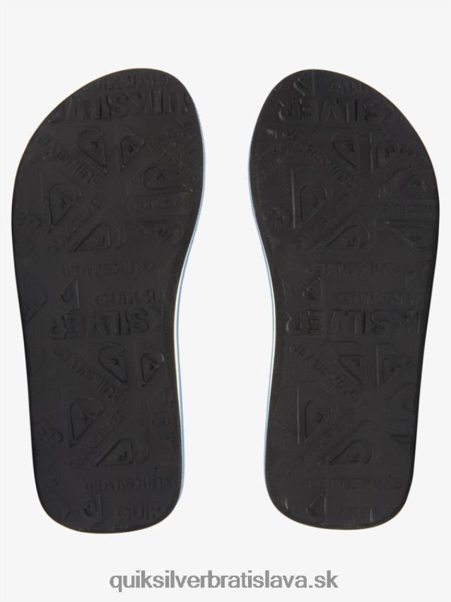 Základné sandále molokai pre mládež 8-16 Quiksilver chlapci B80HXR2251 modrá 4