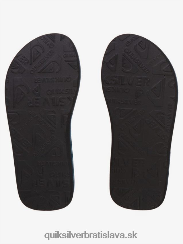 Základné sandále molokai pre mládež 8-16 Quiksilver chlapci B80HXR2254 čierna