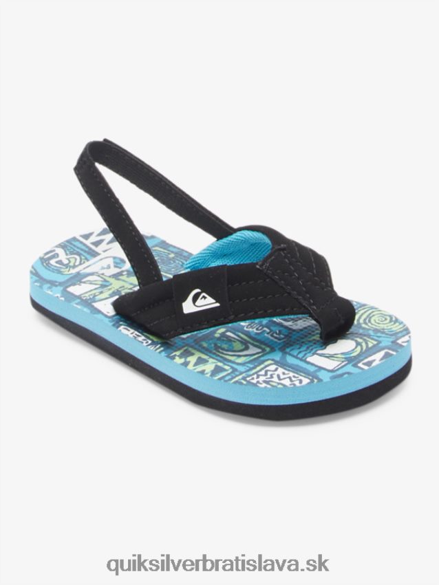sandále molokai Layback Quiksilver chlapci B80HXR2032 modrá 4