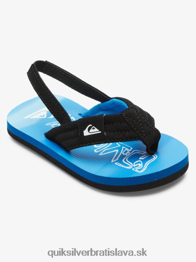 sandále molokai Layback Quiksilver chlapci B80HXR2034 modrá 2