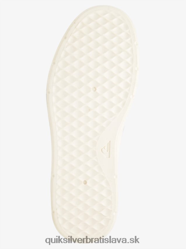harbor wharf slip-on topánky Quiksilver muži B80HXR1290 čierna biela